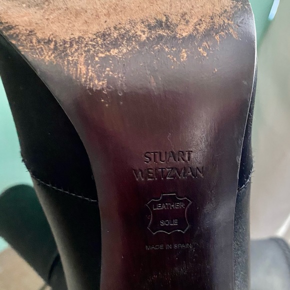 Stuart weitzman Sock Booties black/ Comfy heel - Picture 3 of 12